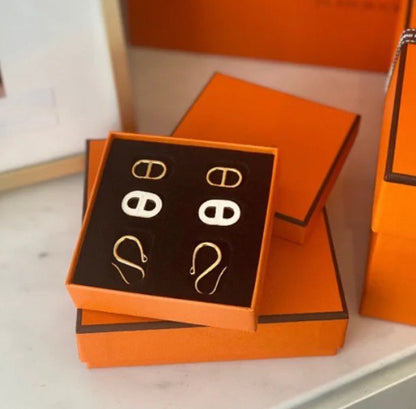 [Zalyn]HM O'MAILLON GOLD EARRINGS