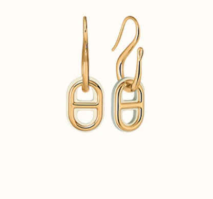 [Zalyn]HM O'MAILLON GOLD EARRINGS