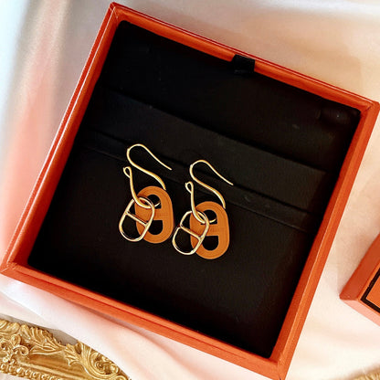 [Zalyn]HM O'MAILLON GOLD EARRINGS