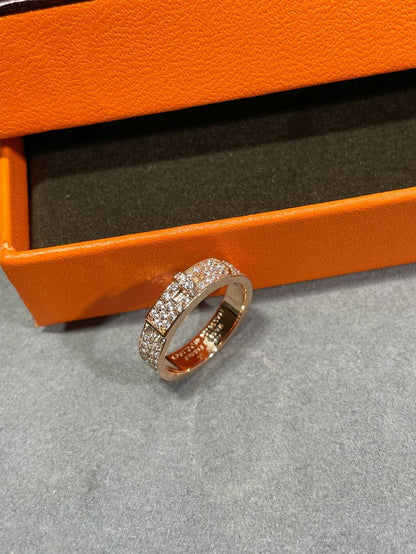 [Zalyn]KELLY ROSE GOLD DIAMOND RING