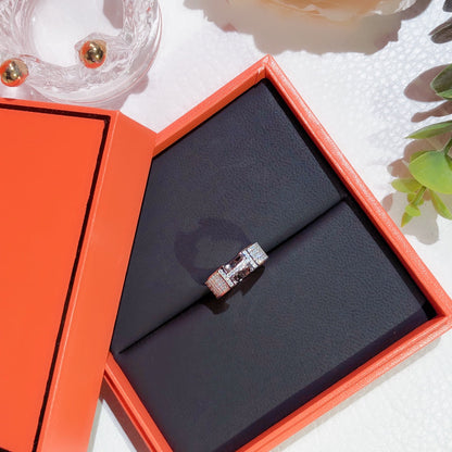 [Zalyn]H RING FULL DIAMOND
