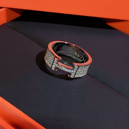 [Zalyn]H RING FULL DIAMOND