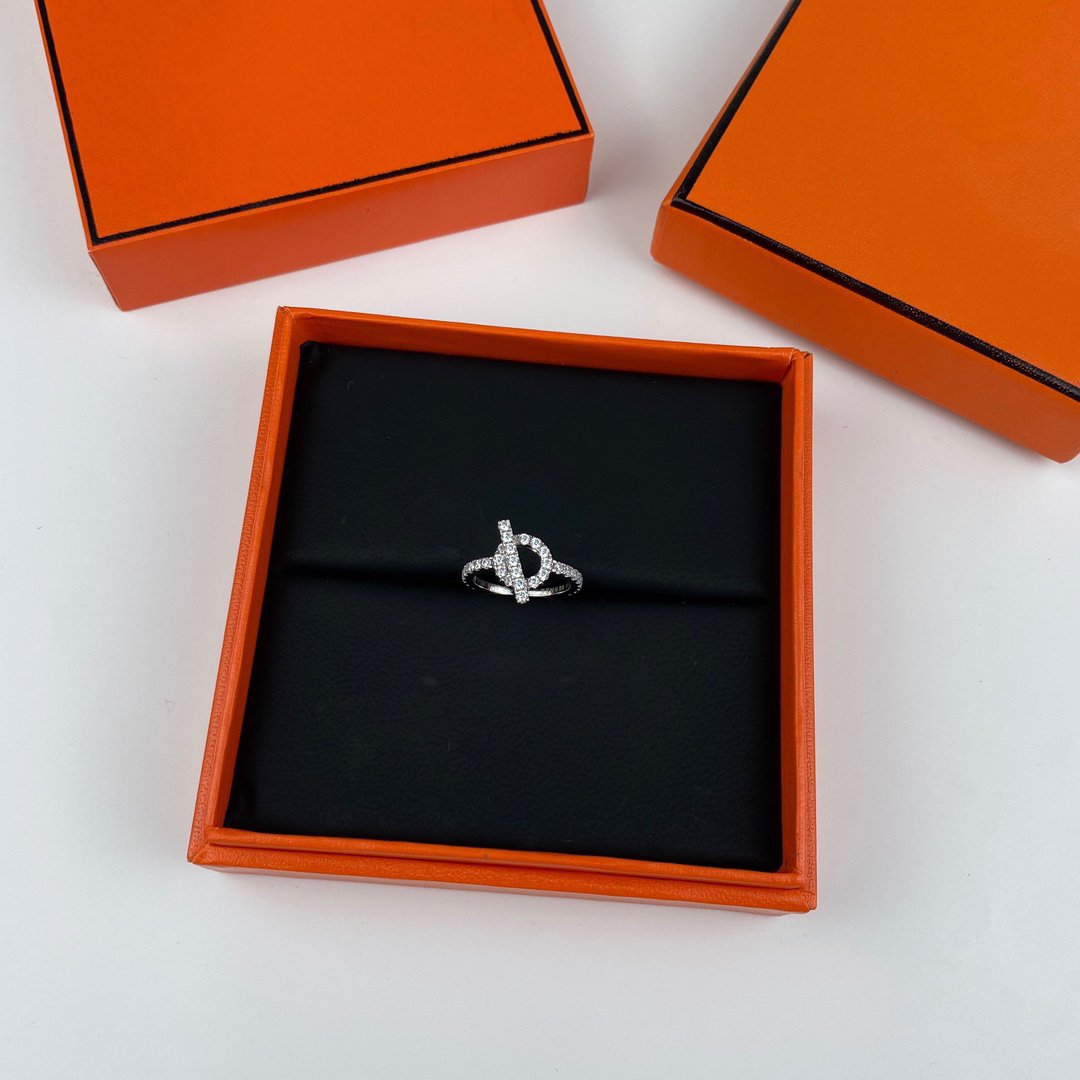 [Zalyn]ECHAPPEE RING SILVER DIAMOND