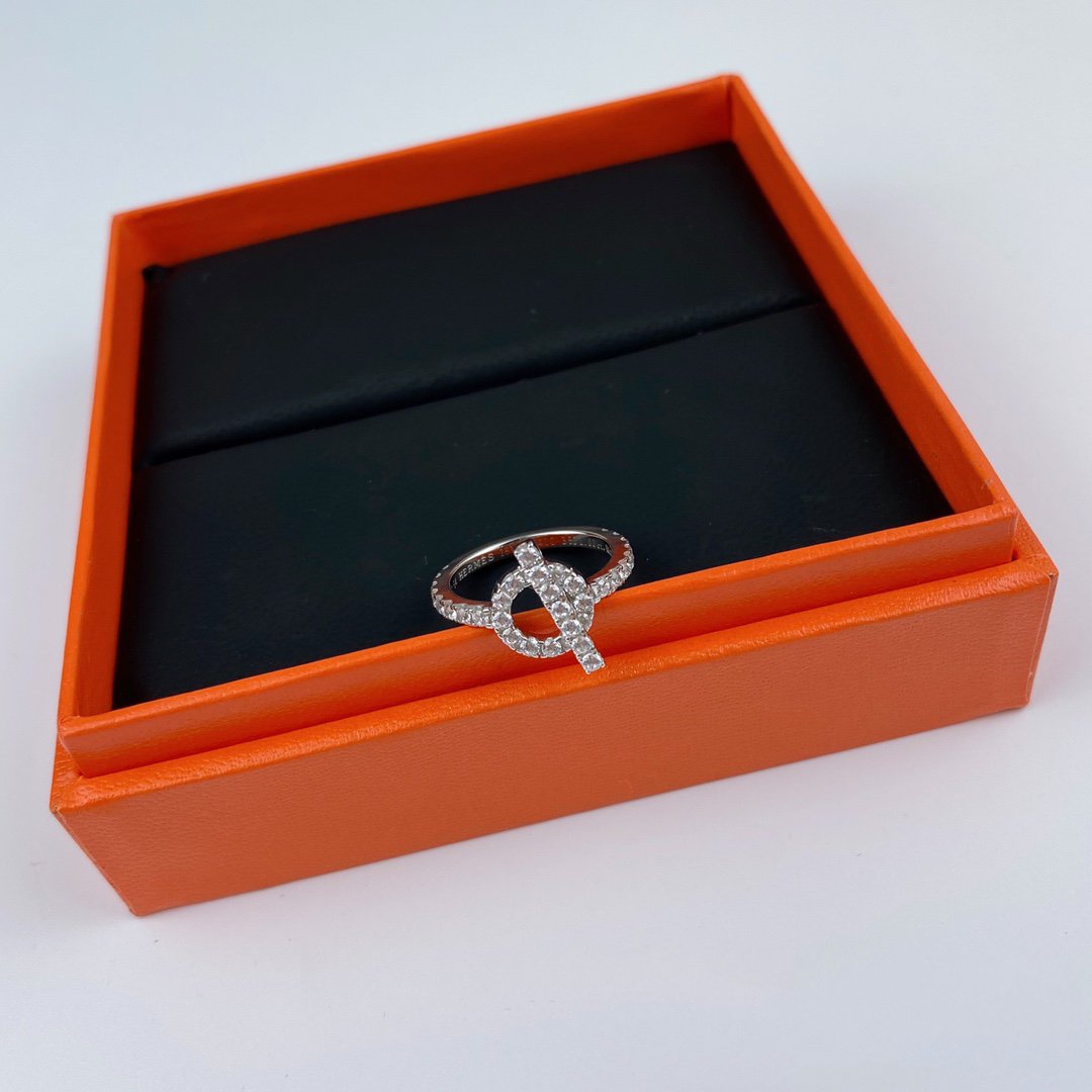 [Zalyn]ECHAPPEE RING SILVER DIAMOND