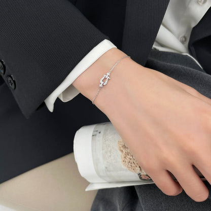 [Zalyn Jewelry ]FORCE 10 SMALL CHAIN BRACELET