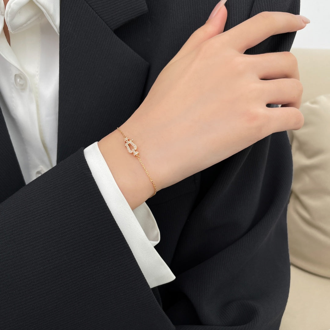 [Zalyn Jewelry ]FORCE 10 SMALL CHAIN BRACELET