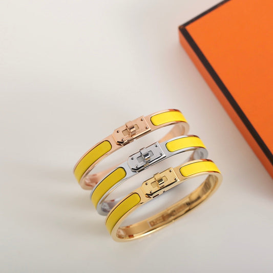[Zalyn]HM KELLY YELLOW BRACELET
