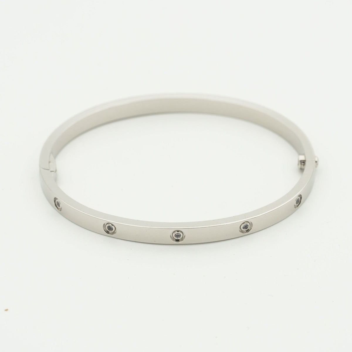 [Zalyn Jewelry ]LOVE BRACELET 3.65MM 10 DIAMONDS