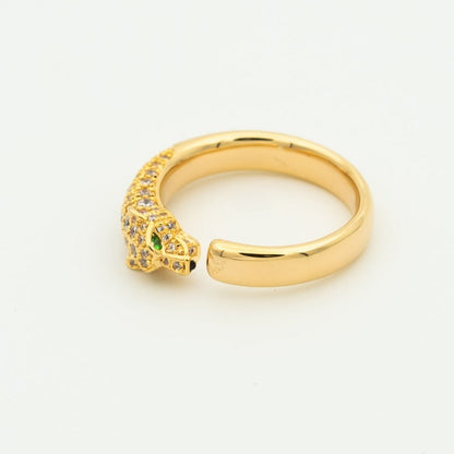 [Zalyn Jewelry ]PANTHERE RING DIAMOND 7.3MM
