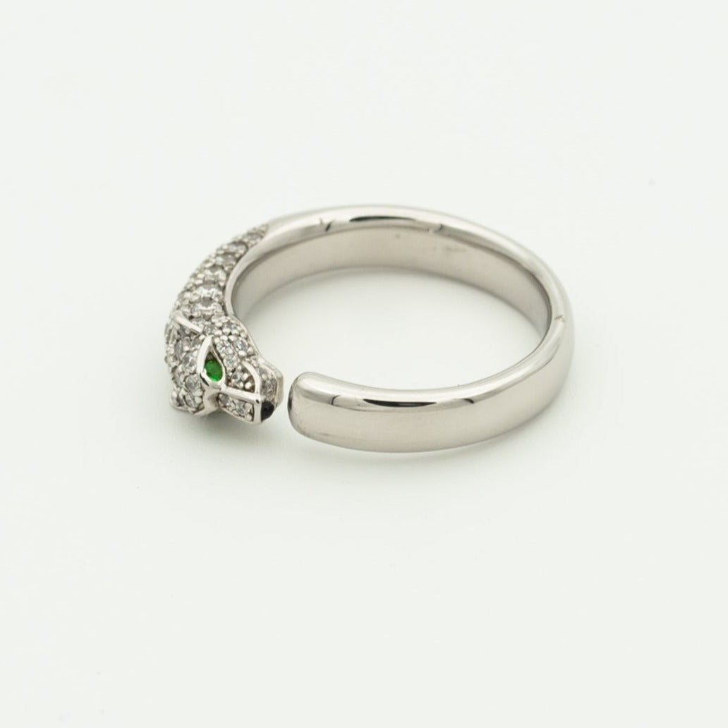[Zalyn Jewelry ]PANTHERE RING DIAMOND 7.3MM