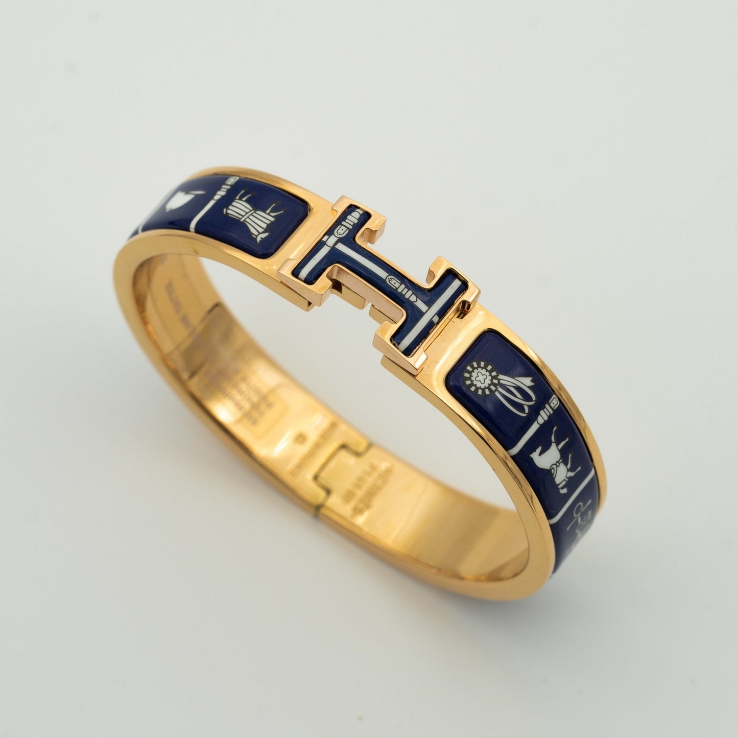 [Zalyn]H BRACELET BLUE CERAMIC