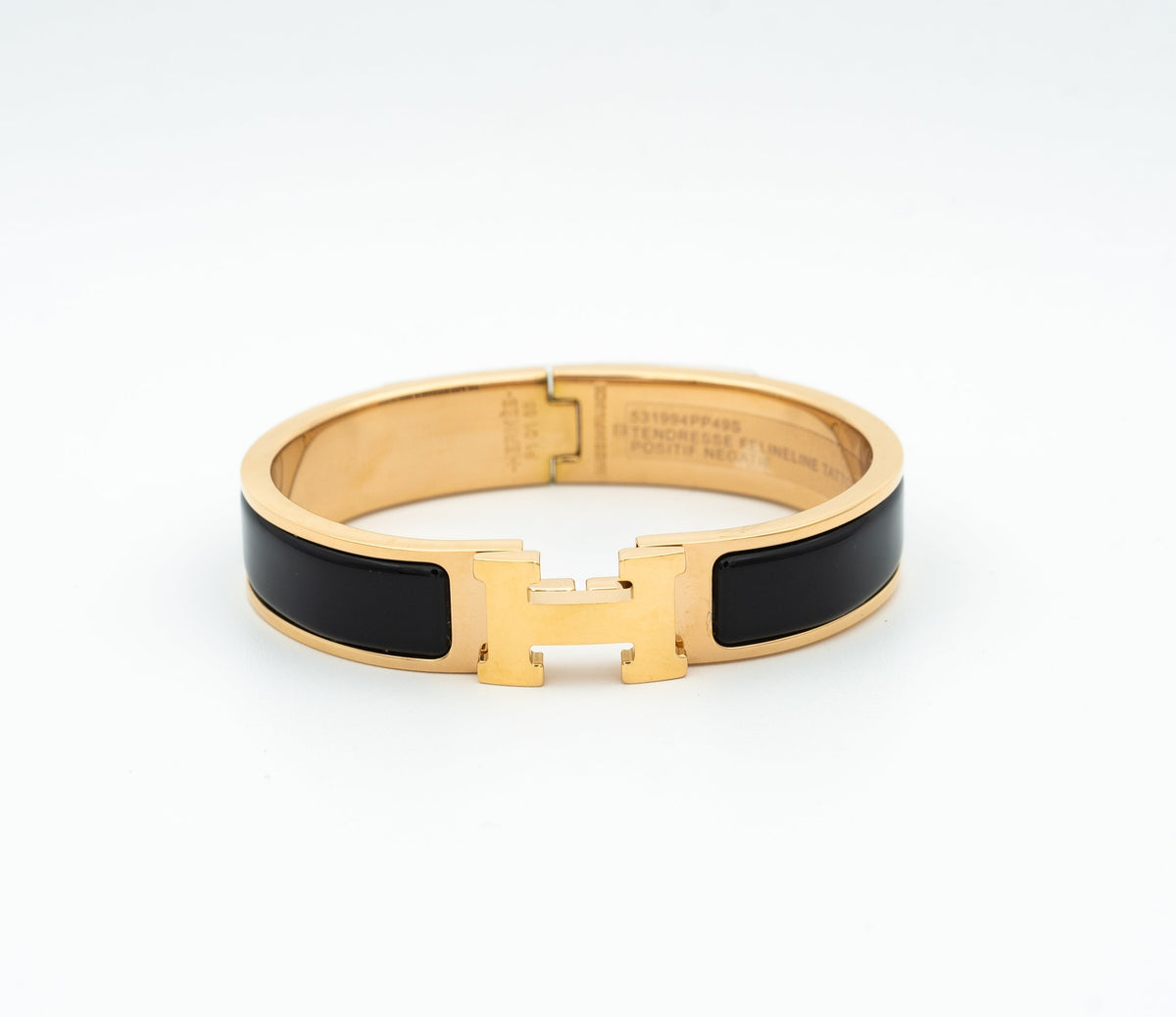 [Zalyn Jewelry ]H BLACK BRACELET
