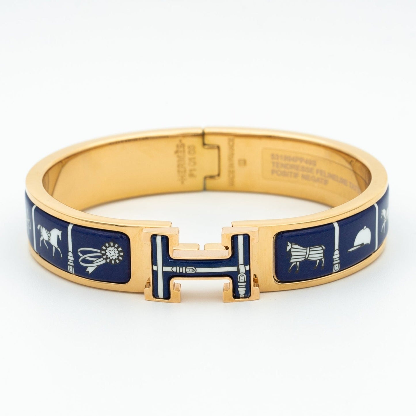 [Zalyn]H BRACELET BLUE CERAMIC