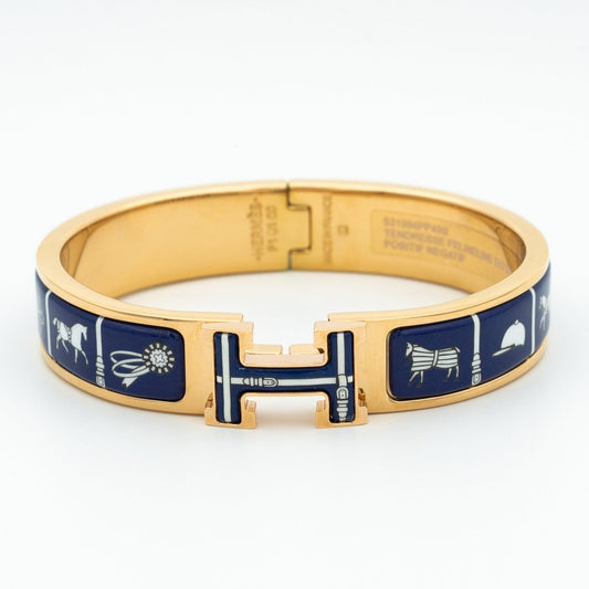 [Zalyn]H BRACELET BLUE CERAMIC