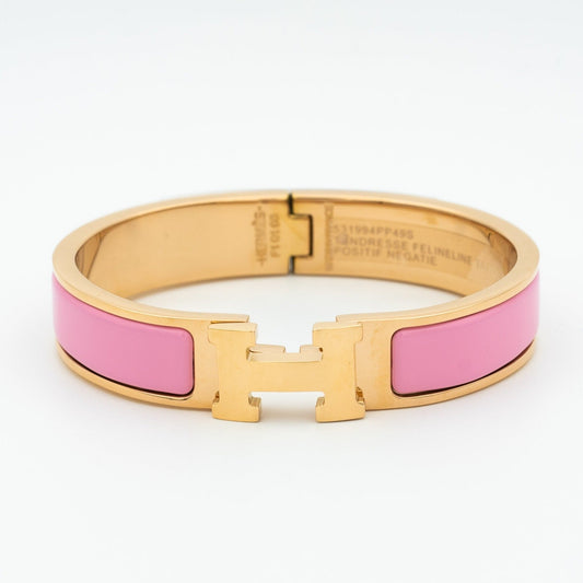 [Zalyn]H PINK BRACELET