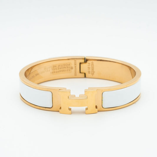 [Zalyn Jewelry ]H WHITE BRACELET