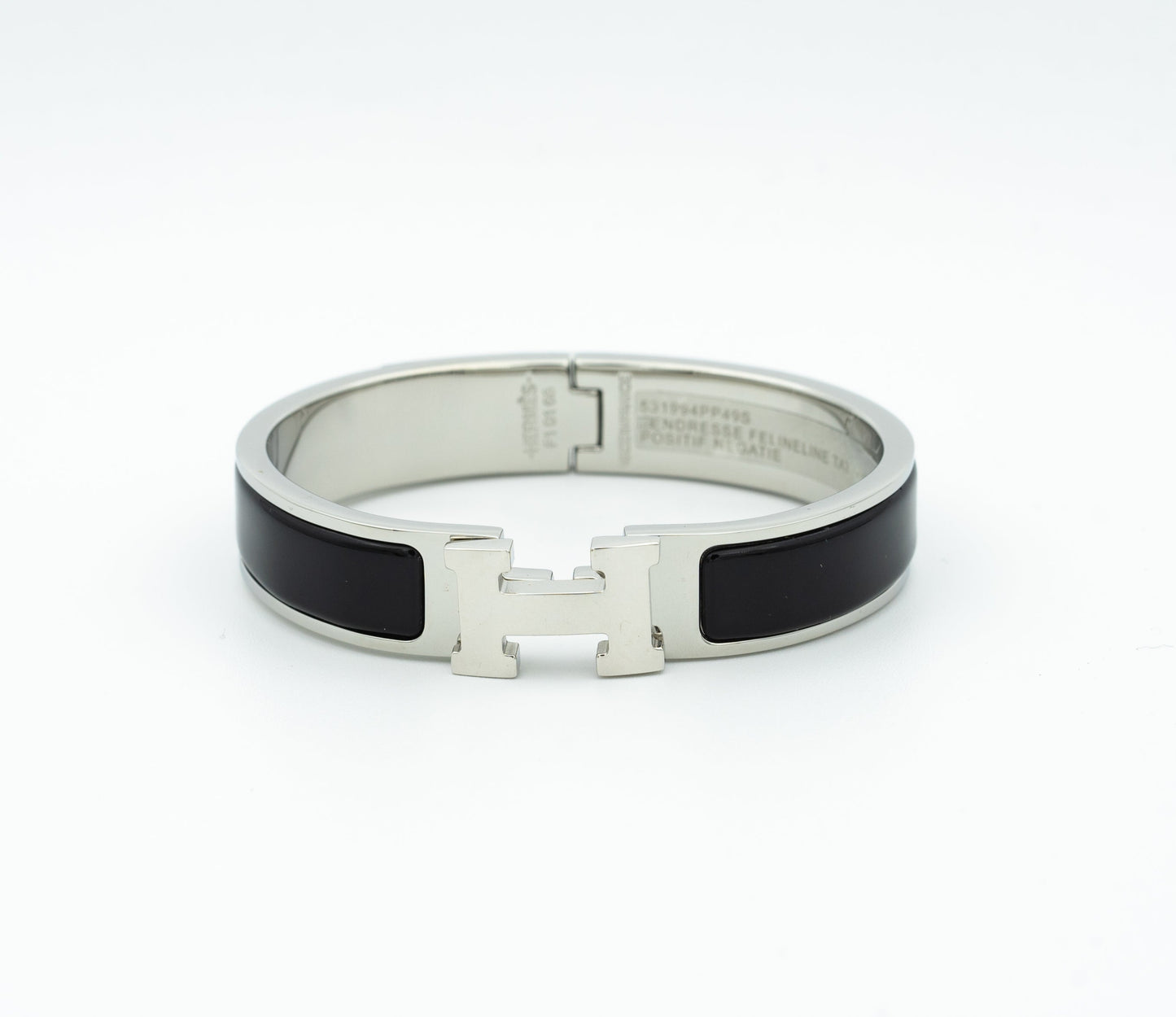 [Zalyn]H BLACK BRACELET