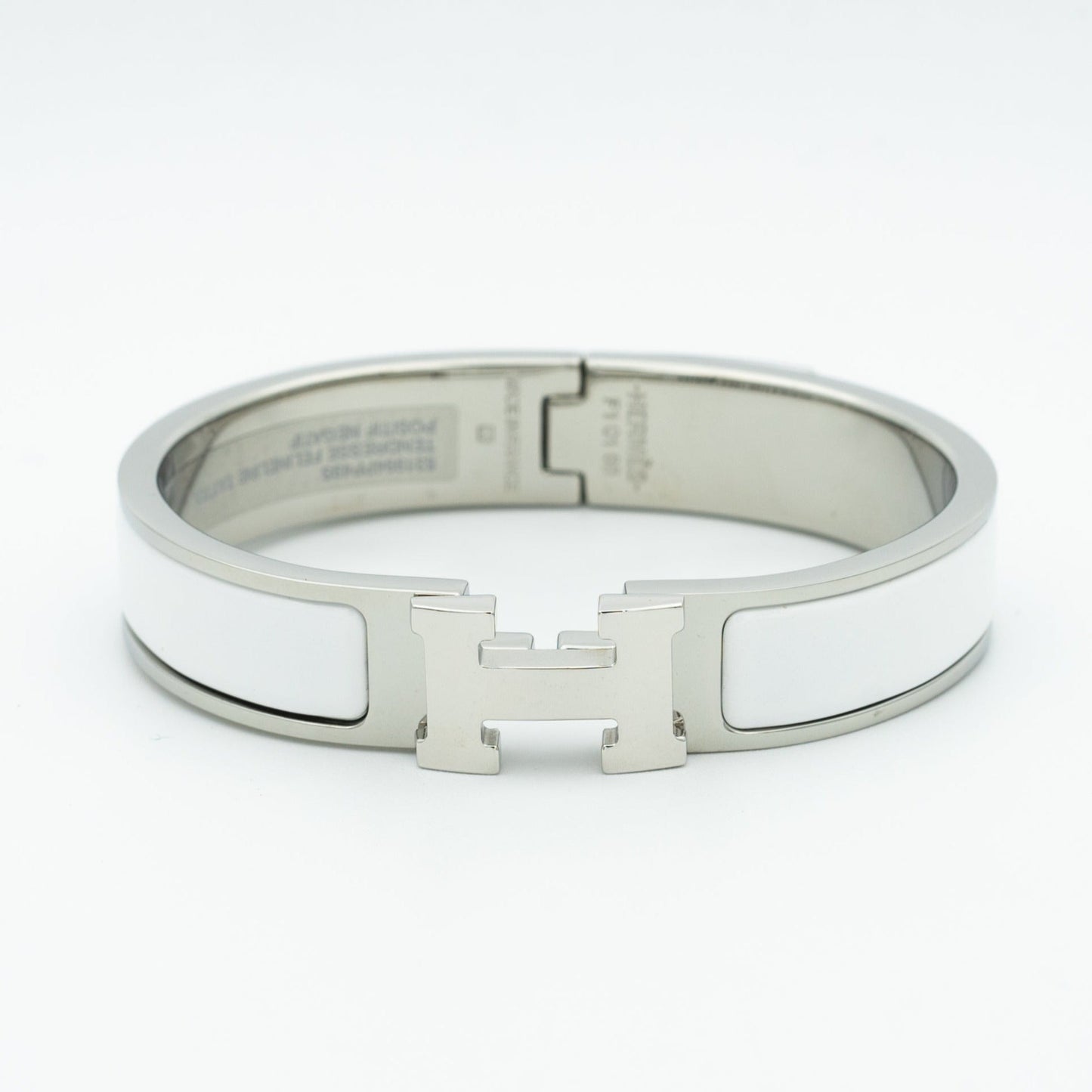 [Zalyn]H WHITE BRACELET