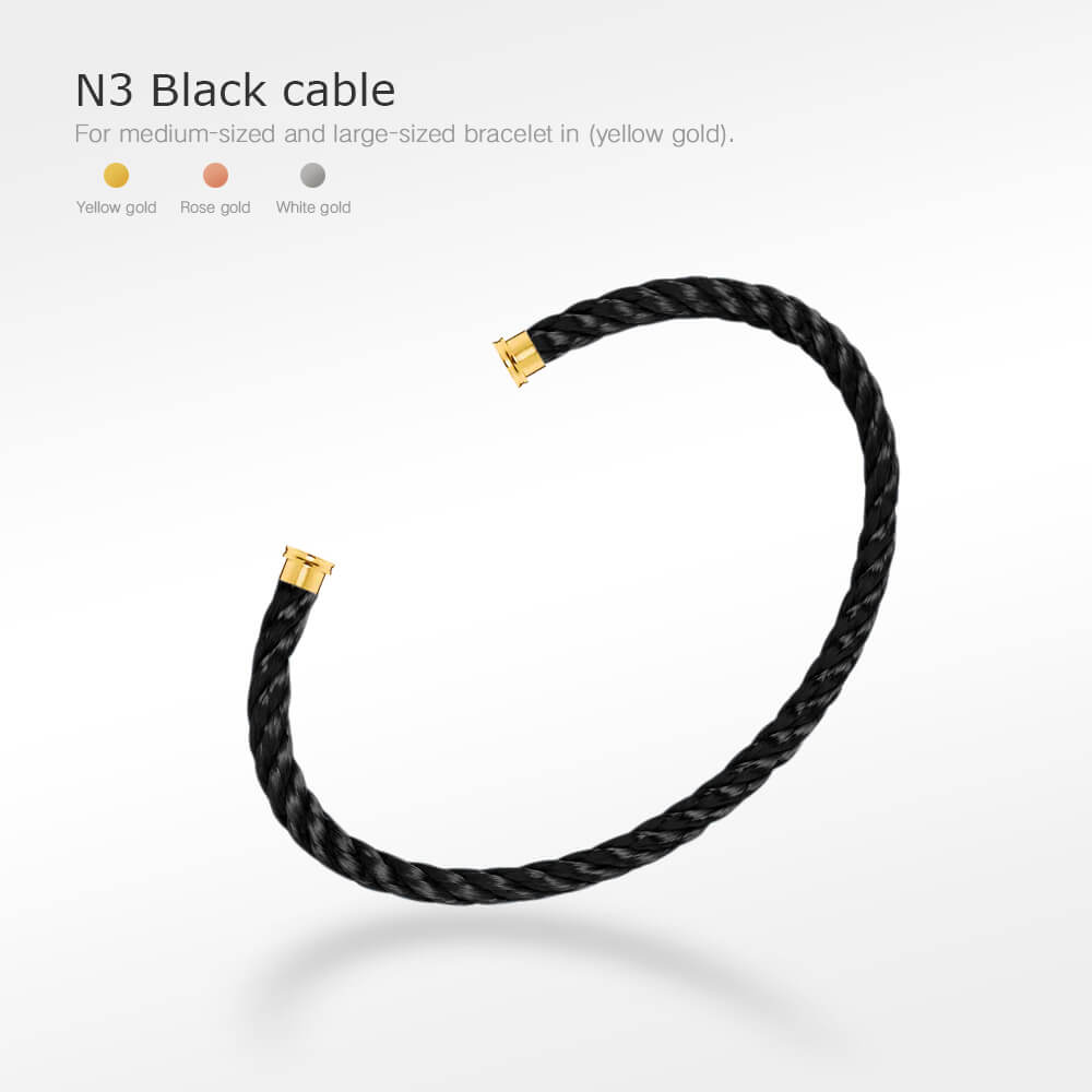 [Zalyn Jewelry ]FORCE SERIES BRACELET CABLES 50 CHOICES (DIY SELECTION)