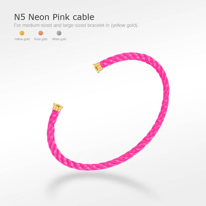 [Zalyn Jewelry ]FORCE SERIES BRACELET CABLES 50 CHOICES (DIY SELECTION)
