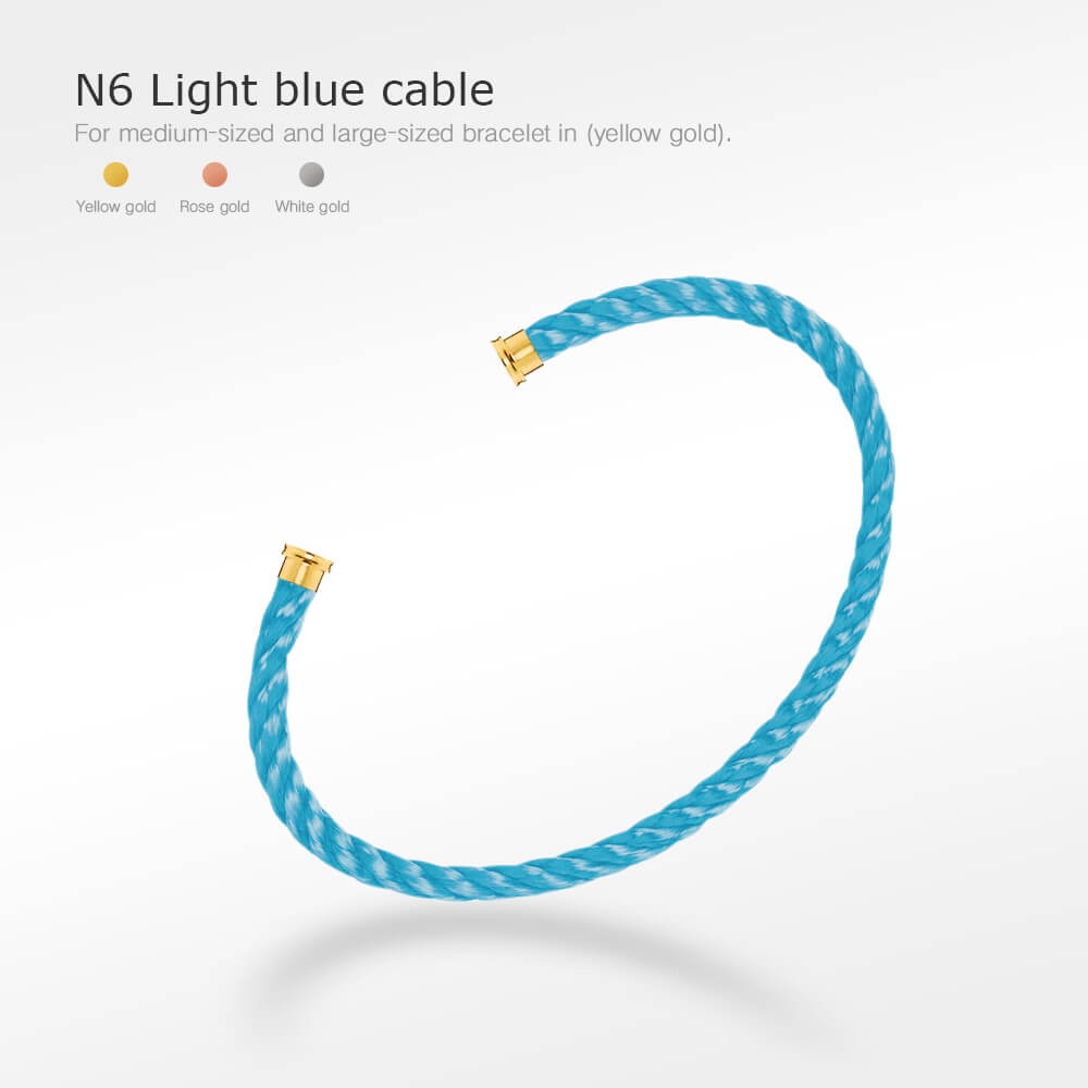[Zalyn Jewelry ]FORCE SERIES BRACELET CABLES 50 CHOICES (DIY SELECTION)