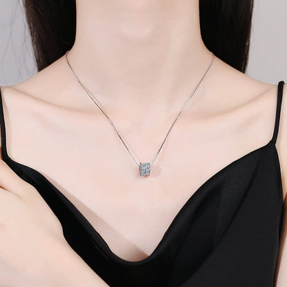 [Zalyn]ELEGANT SLIM-WAIST MOISSANITE NECKLACE