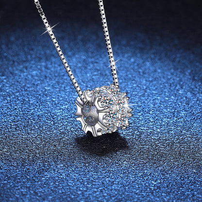 [Zalyn]ELEGANT SLIM-WAIST MOISSANITE NECKLACE