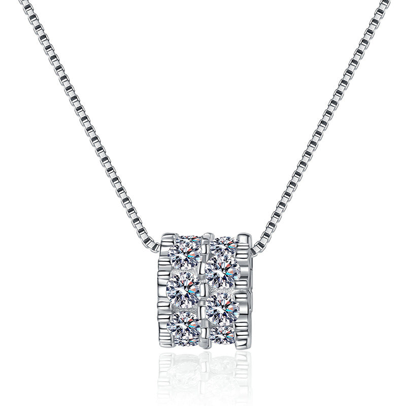 [Zalyn]ELEGANT SLIM-WAIST MOISSANITE NECKLACE
