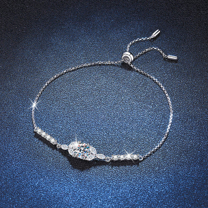 [Zalyn]BLOOMING STAR-FLOWER MOISSANITE BRACELET