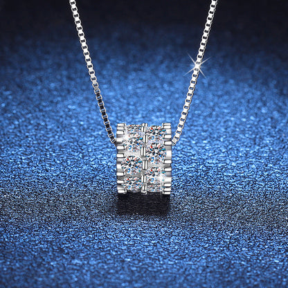 [Zalyn]ELEGANT SLIM-WAIST MOISSANITE NECKLACE