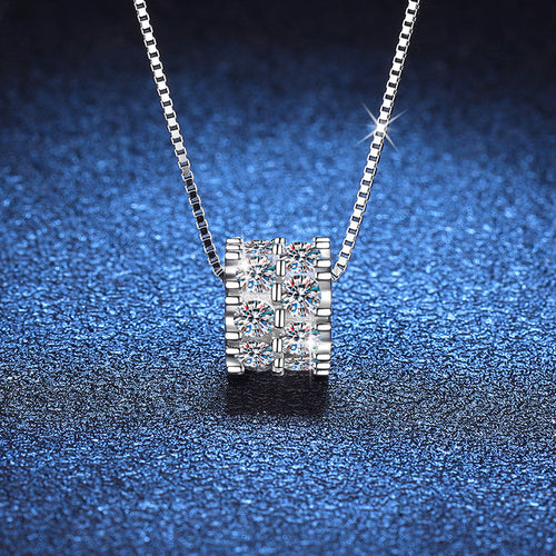 [Zalyn]ELEGANT SLIM-WAIST MOISSANITE NECKLACE