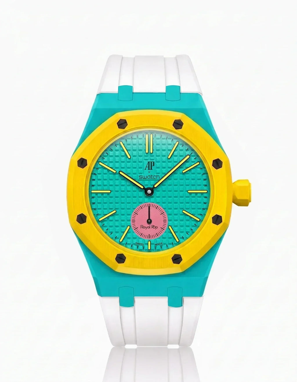 Silicone Strap & Case  Royal Pop Otg Roz(Customize  Colors)