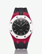 Silicone Strap & Case Royal Pop Ocho Negro(Customize  Colors)