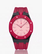 Silicone Strap &  Case  Royal Pop Otto Rosso(Customize  Colors)