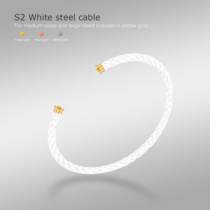 [Zalyn Jewelry ]FORCE SERIES BRACELET CABLES 50 CHOICES (DIY SELECTION)