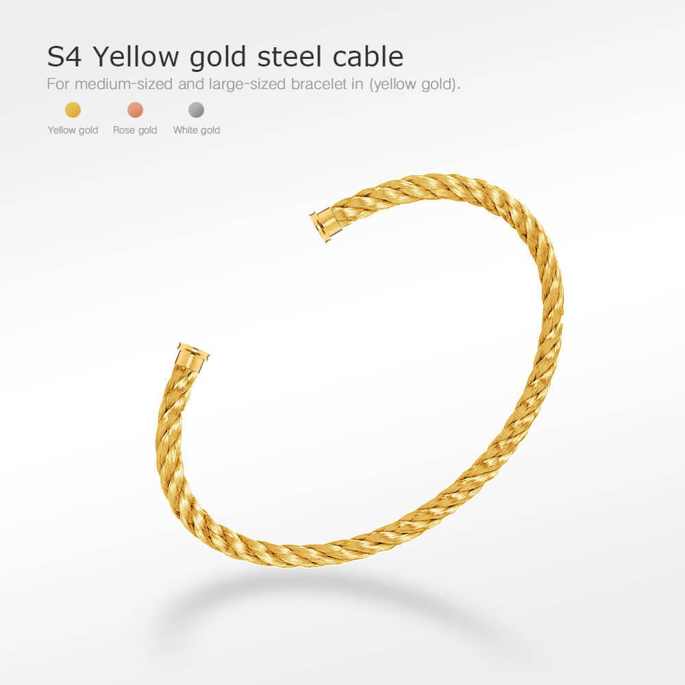 [Zalyn Jewelry ]FORCE SERIES BRACELET CABLES 50 CHOICES (DIY SELECTION)