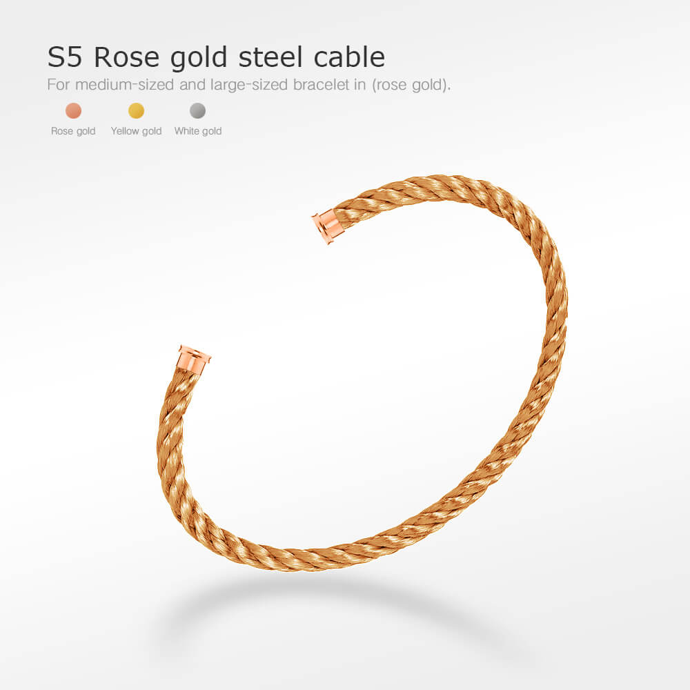 [Zalyn Jewelry ]FORCE SERIES BRACELET CABLES 50 CHOICES (DIY SELECTION)