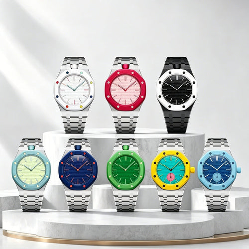 [Zalyn]ROYAL OAK POP EXCLUSIVE STEE CASE & STRAP
