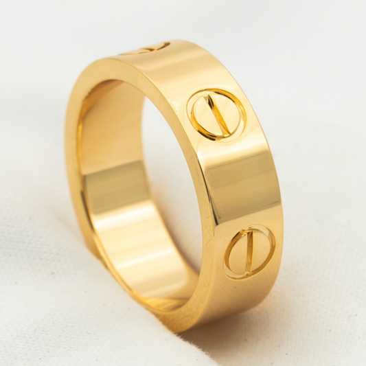 [Zalyn Jewelry ]LOVE RING 5.5MM NO DIAMOND
