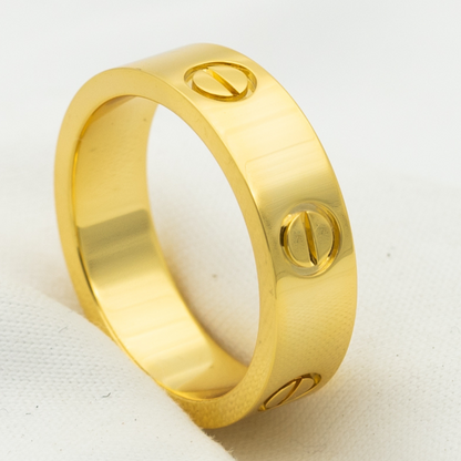[Zalyn Jewelry ]LOVE RING 5.5MM NO DIAMOND