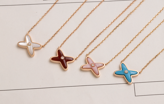 [Zalyn]JEUX DE NECKLACE 1 DIAMOND