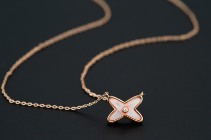 [Zalyn]JEUX DE NECKLACE 1 DIAMOND