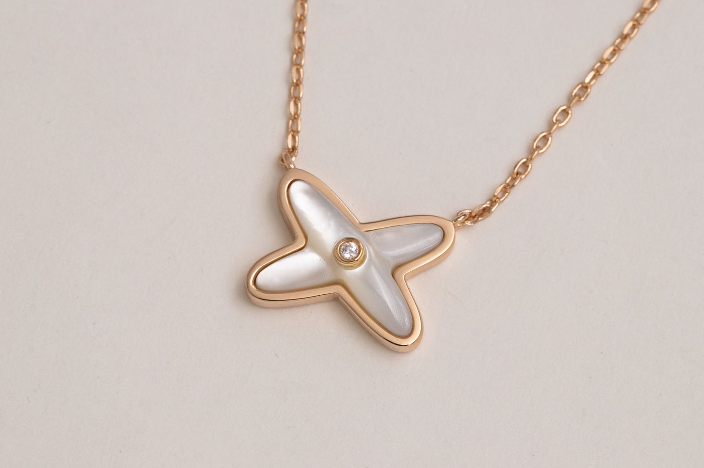 [Zalyn]JEUX DE NECKLACE 1 DIAMOND