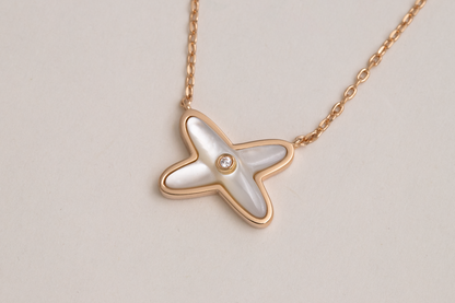 [Zalyn]JEUX DE NECKLACE 1 DIAMOND