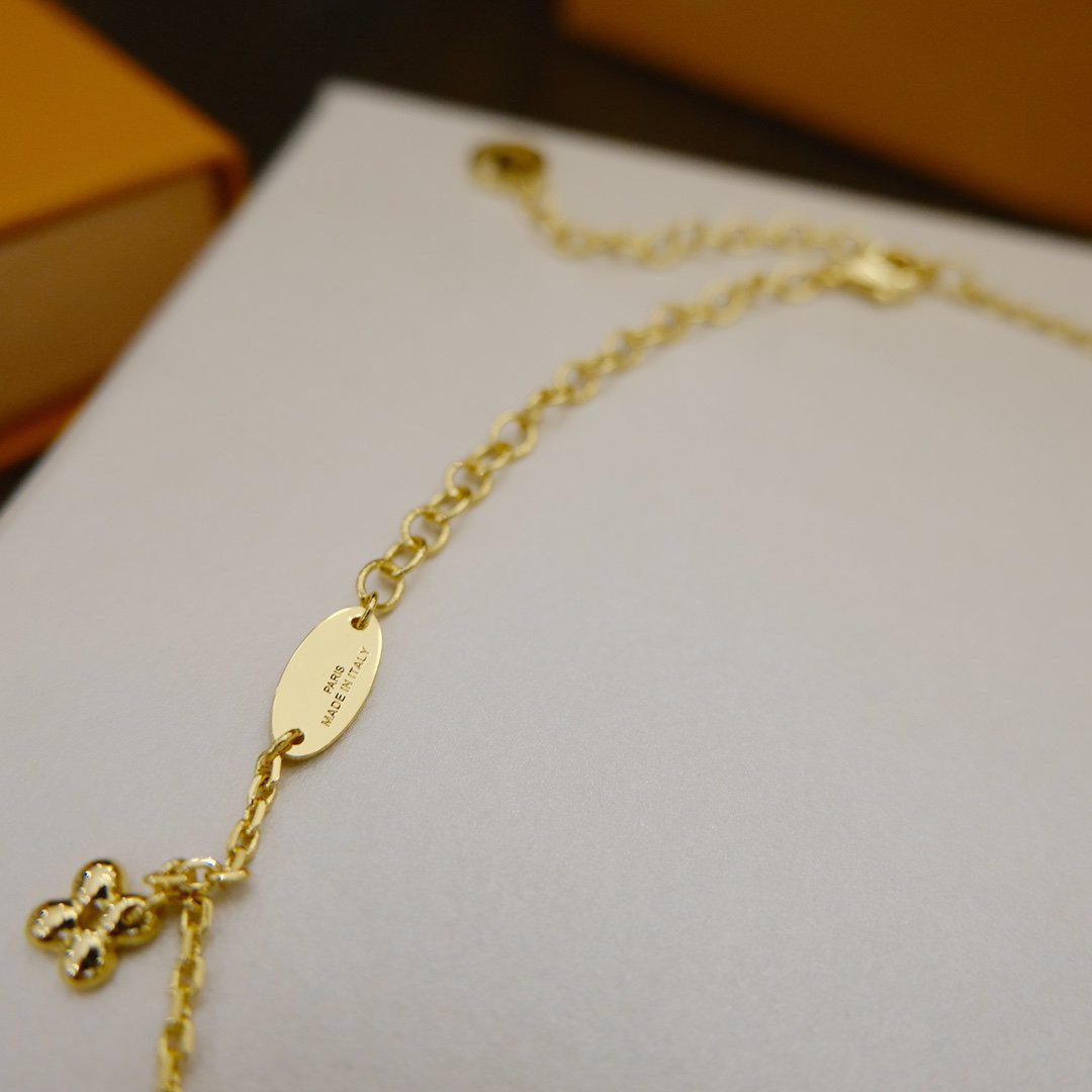 [Zalyn]BLOOMING SUPPLE NECKLACE BRASS