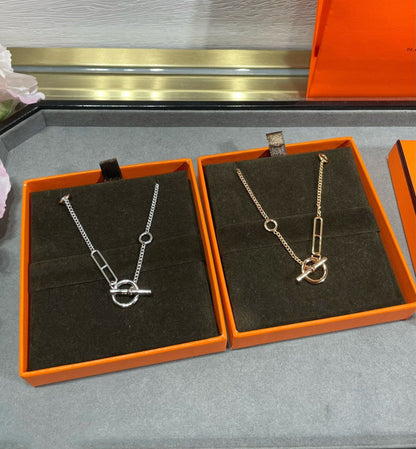 [Zalyn]HM STERLING CHAINE D'ANCRE HEART