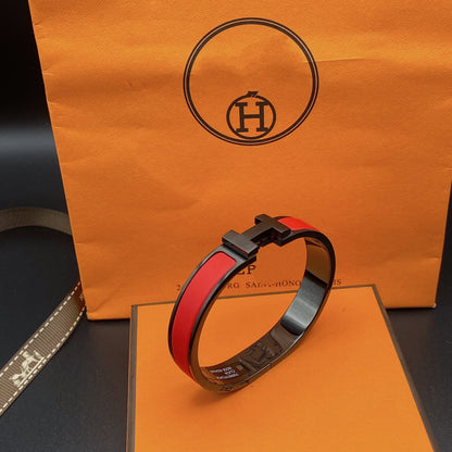 [Zalyn]CLIC HM SO BLACK RED BRACELET