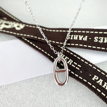 [Zalyn]HM PIG NOSE NECKLACE