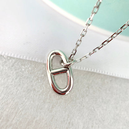 [Zalyn]HM PIG NOSE NECKLACE