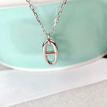 [Zalyn]HM PIG NOSE NECKLACE